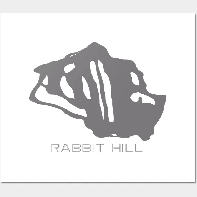 Rabbit Hill Resort 3D Wall Art by Mapsynergy